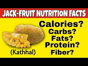 ✅Nutrition Facts of Jackfruit (Kathhal) || Health Benefits of Jackfruit (Kathhal)