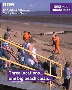 Thank you for being part of our Big Beach Clean. More ways to make a difference 👉🏼https://bbc.in/2U4zuvo | BBC Humberside