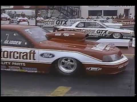 Drag Racing 1988 NHRA Keystone Nationals PRO STOCK Round 2 Part 2