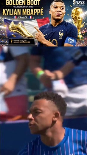 Kylian Mbappé Wins FIFA World Cup 2026 Golden Boot! 🥇⚽#mbappe #worldcup