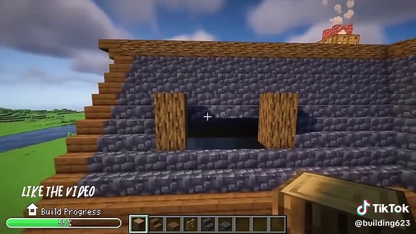 Minecraft Farmhouse Building Tutorial Part 5