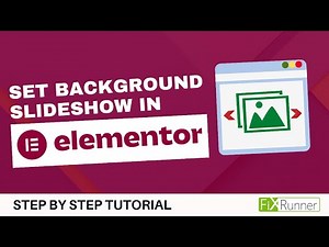 How To Set Background Slideshow in Elementor