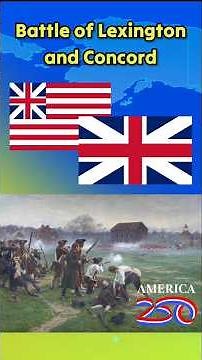Battle of Lexington and Concord #america250 #ushistory #historyfacts