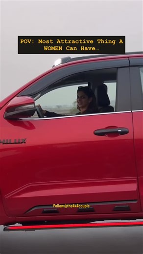 Partap & Aarohi | Lifestyle | Cars | Bikes on Instagram: "Share This Reel With Your PARTNER ❤️❤️ Follow @the4x4couple For More… #hilux4x4 #gt650 #superbikes"