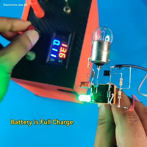 Battery Charging protection Circuit with auto cut-off on | Electronics idea bd