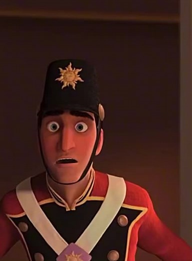 Rapunzel meeting her parents