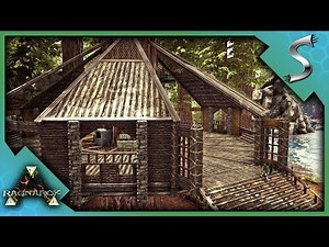 BUILDING THE REDWOODS OUTPOST WORKSHOP! - Ark: RAGNAROK [DLC Gameplay S3E24]