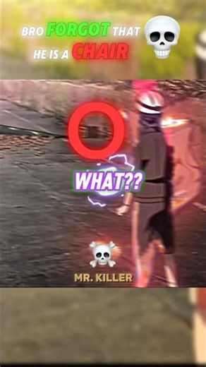 Bro forgot that he is a chair 💀 #anime #animeshorts