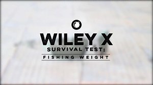 Will a 24 oz fishing weight dropped from 6 feet above shatter the WX Rebel? | Wiley X