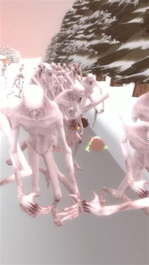 SCP-096 VS FRISK AND CHARA IN GMOD!!!!#scp096 #undertale #frisk #chara #snow #viral#gmod #garrysmod