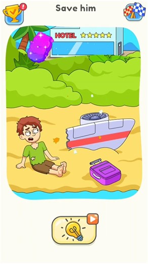 Save Him Before It’s Too Late 😱 – DOP 5 Puzzle | Can You Rescue Him? #shorts