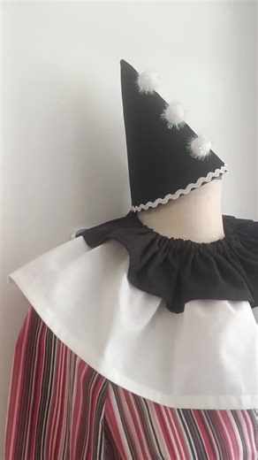 Clown Jester Ruff Collar and Hat Harlequin Halloween Outfit Pierrot Ruff and Hat Circus Collar , Jester Hat Cosplay Clown, Jester Costume - Etsy