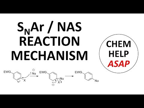 SNAr reaction mechanism