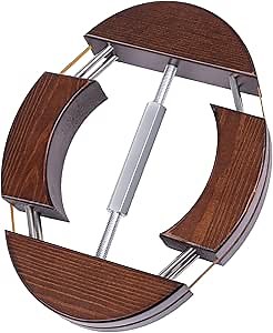4-Way Hat Stretcher,Wooden Hat Stretcher for Fitted Hats,Stretched Length 7.1'' to 9'',Width 5.7'' to 7.1'',Suitable for All Kinds of Hats,Simple & Easy to Use