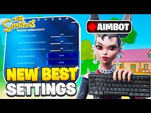 *NEW* BEST Keyboard & Mouse SETTINGS, Sensitivity + Keybinds In Fortnite Chapter 7! 🎯 (PC/XBOX/PS5)