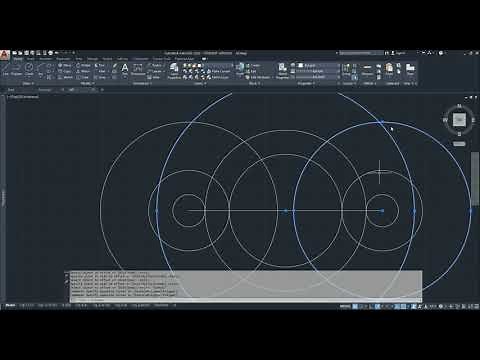 How to draw a gasket in AutoCAD