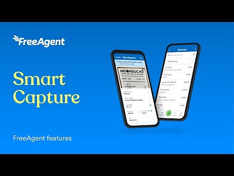 Smart Capture makes processing your receipts quick and easy