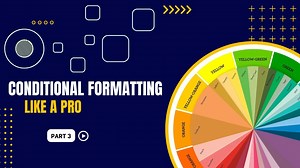 📚 Take your Excel skills to the next level with Conditional Formatting - Part 3! 🎨 Learn how to create custom rules using formulas like IF, AND, OR to format cells dynamically. 🚀 Whether you want to highlight cells containing specific text, apply color-coding based on multiple conditions, or format dates with advanced formulas, this tutorial will equip you with the expertise to tailor your conditional formatting to any data scenario. Join us now and unlock the full potential of Excel's Custom