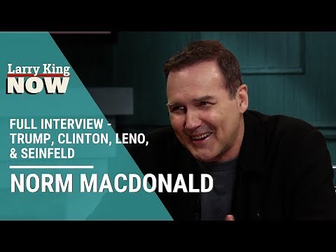Gambling, Trump, Seinfeld, and Leno: Norm Macdonald Sits Down With Larry