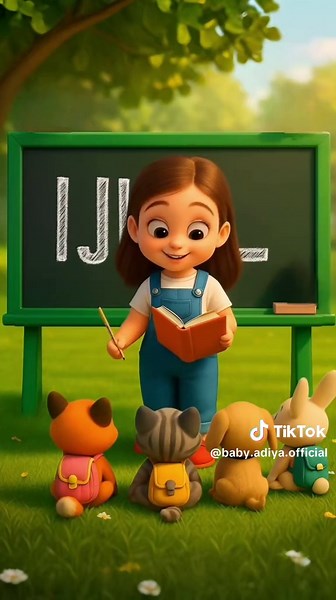 Learn the Alphabet with Adiya and Funny Animals