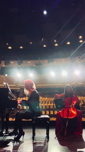 Duo concert rehearsals #cello #piano #livemusic #classicalmusic #classical