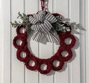 115K views · 1.7K reactions | In case you missed this one. Christmas Door Hanger DIY | We Craft Around | Facebook