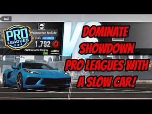 CSR 2 | DOMINATE Showdown Pro Leagues with a Slow Car!