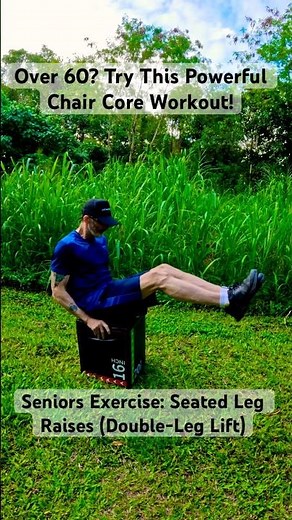 Chair exercises ideal for older adults, especially those with mobility challenges #chairexercises