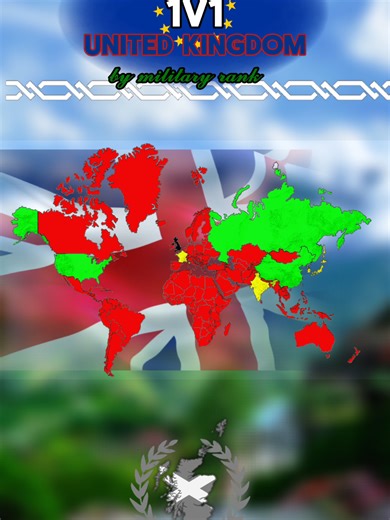 can your country 1v1 United kingdom? #maptok #mapping