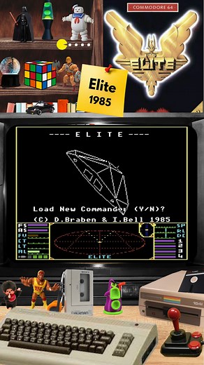 C64 - Elite - 1985 | Andre Kallisto - Retro Game Videos