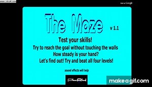 Scary Maze Game on Make a GIF