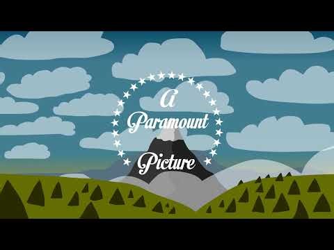 (1954 - 1967) paramount pictures logo cartoon version (My Au)