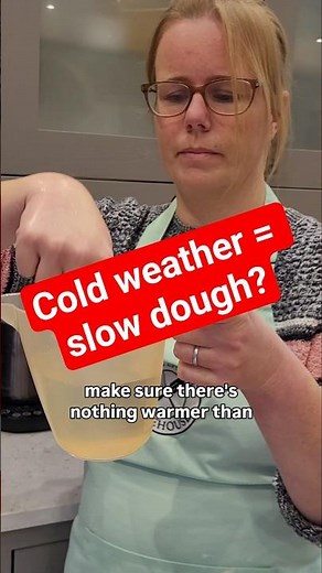 🍞 Bread dough not rising as the weather cools? Here's three things you can do to fix that 🍞