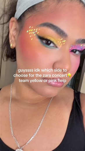Zara Larsson Concert Makeup Ideas: Yellow vs. Pink