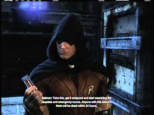 Batman: Arkham City Cutscene With "Robin"