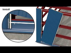 Vertical Insulated Metal Panel Installation