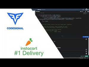 CodeSignal company challenge Instacart #1 delivery