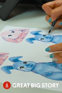 The vibrant world of Lisa Frank, art and innovation