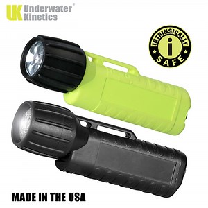 Underwater Kinetics UK 3AA eLED CPO Flashlight | Intrinsically Safe | Made in USA