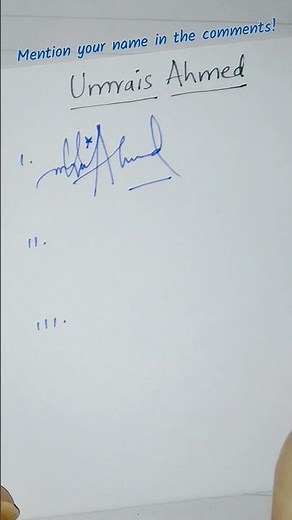 How to do signature with letter A 📛#signature #howtodosignature #signatureideas