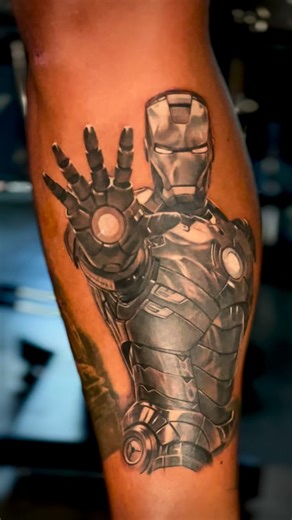 I do really enjoy #marvel tattoos like this #ironman I did for Dani recently. @quantumtattooinks @quantum_ink_uk @tattooeverythingsupplies @blkpowder | Craig James