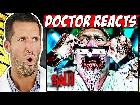 ER Doctor REACTS to Unbeatable Saw Traps #4