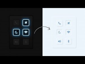Redesign | Glowing To Neuomorphic Checkbox Button Design | CSS3 Neumorphism
