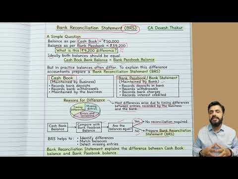 Reasons for difference between Cash Book and Bank Passbook? | Bank Reconciliation Statement