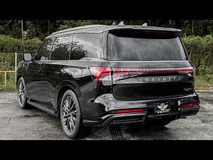 2025 Infiniti QX80 Autograph Walkaround Review Interior and Exterior