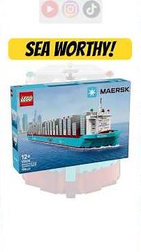 Another Epic LEGO Maersk Ship