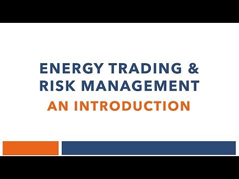 Introduction To Energy Trading and Risk Management #energymarkets #oilandgas #crudeoil #crudeprice