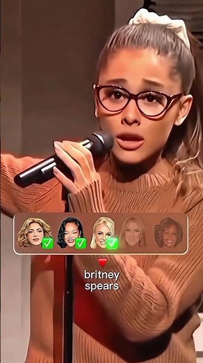 Ariana imitated 5 singers in just 60 seconds!🤯🔥