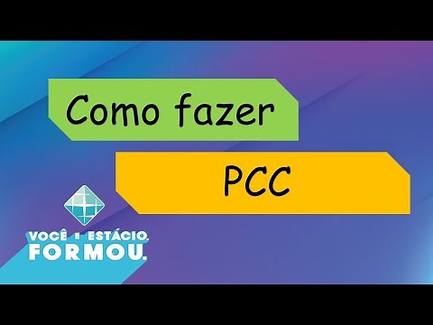 Como fazer o PCC