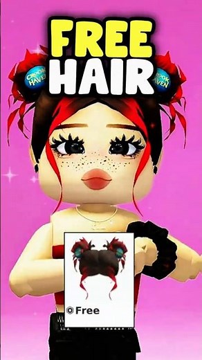 Roblox FREE Hair 🤩🥰 #roblox